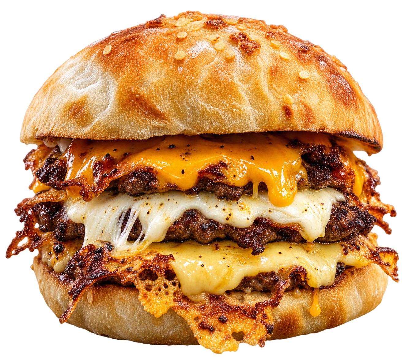 Triple Cheese Burger image