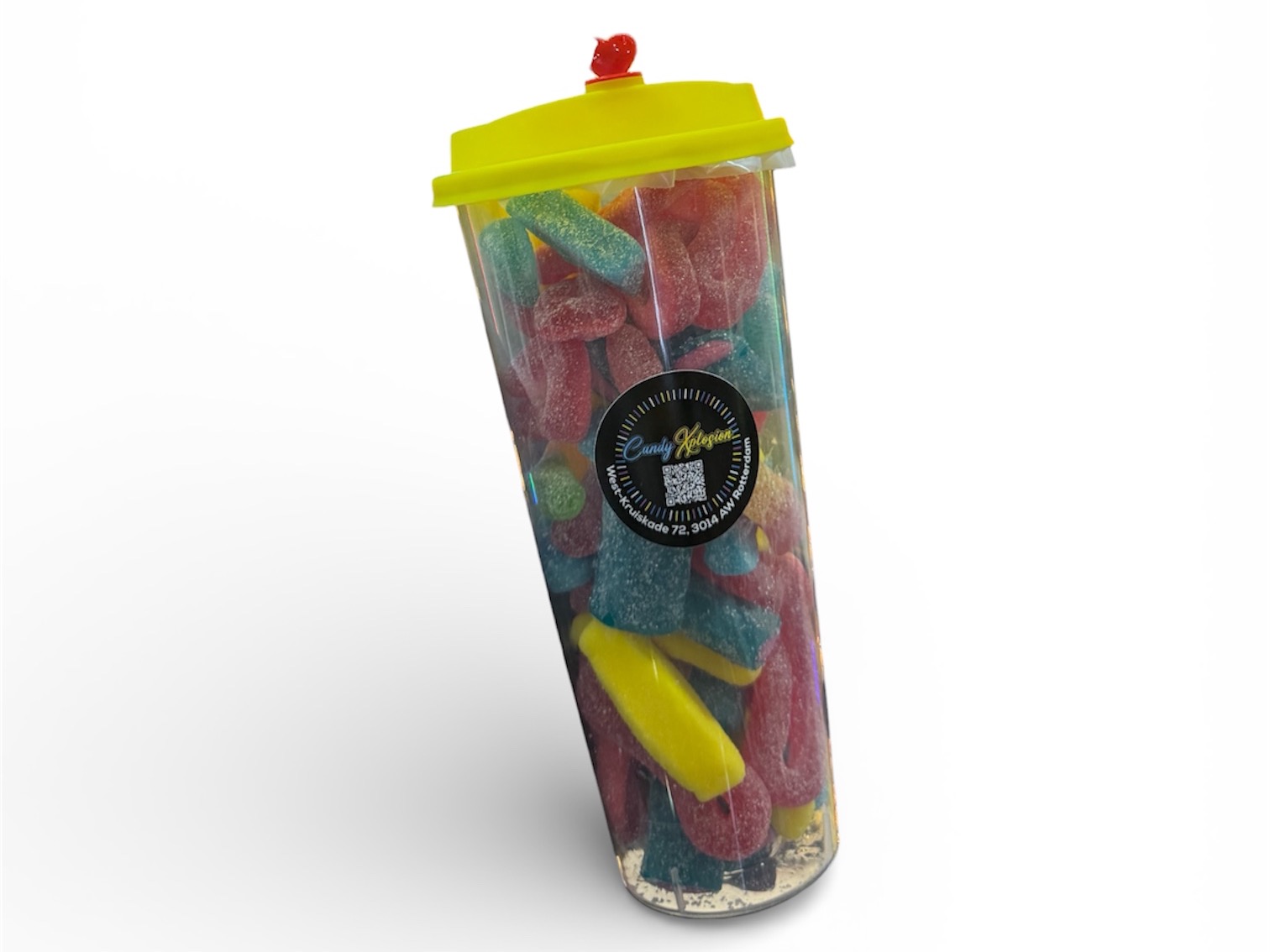 Snoepbeker deluxe sour mix halal image