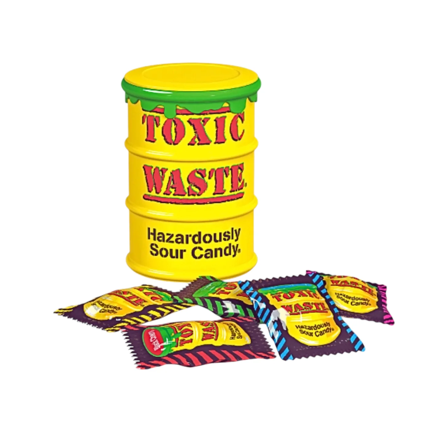Toxic waste yellow image