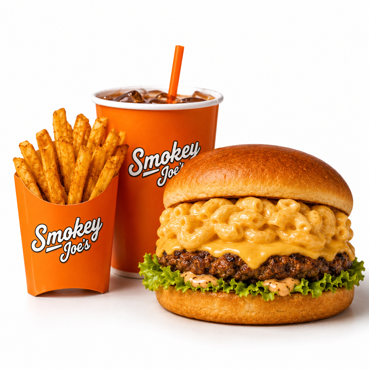 Mac 'n Cheese burger menu image
