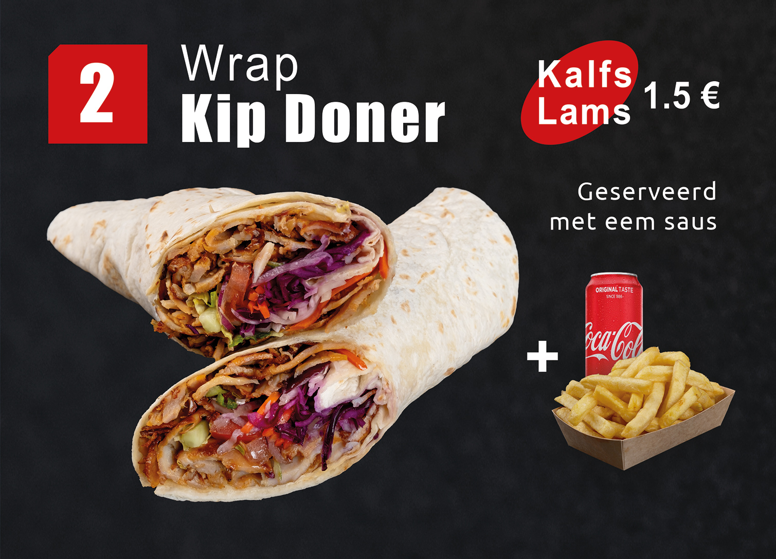 Menu-2 Wrap Kip Döner image