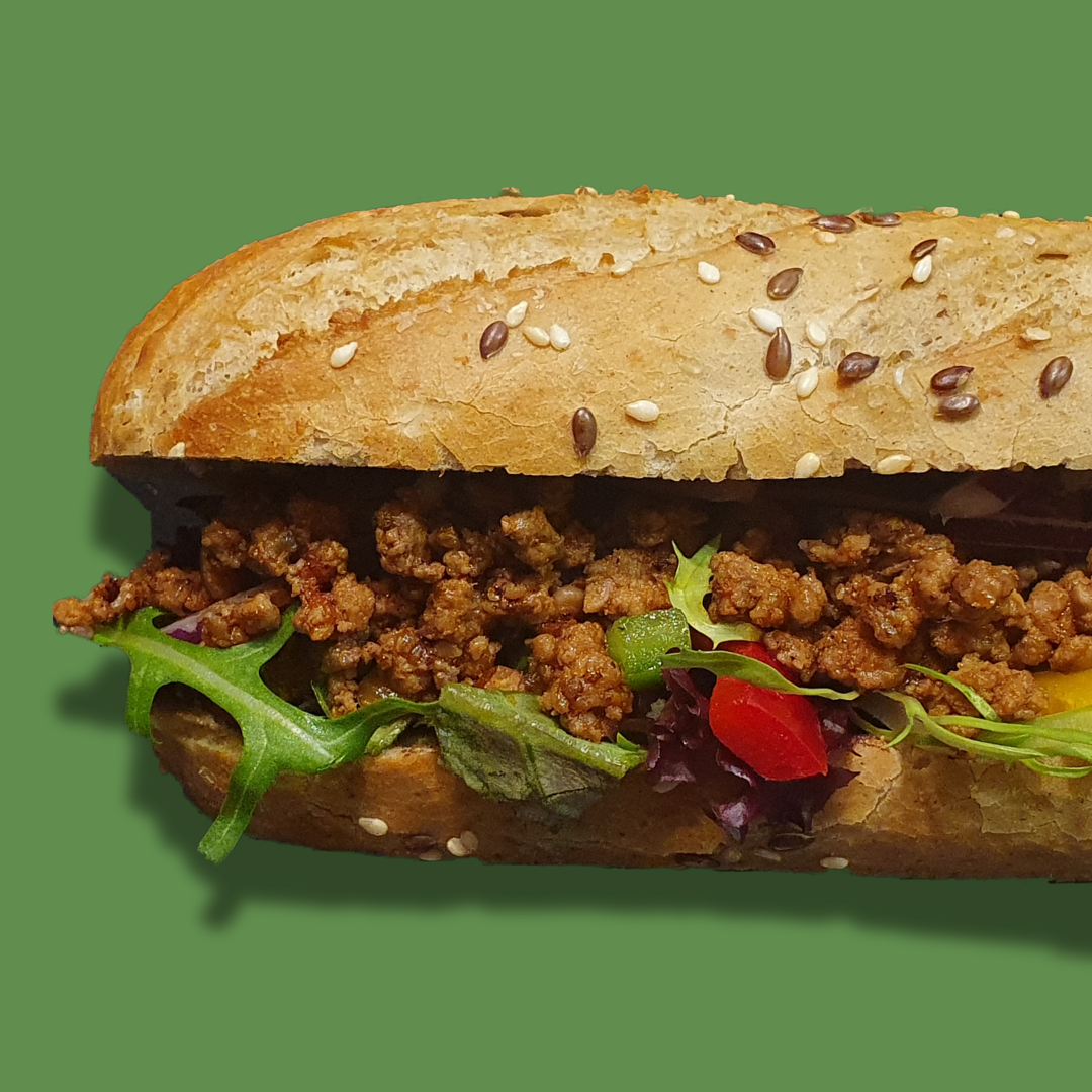 Broodje salsa meat image