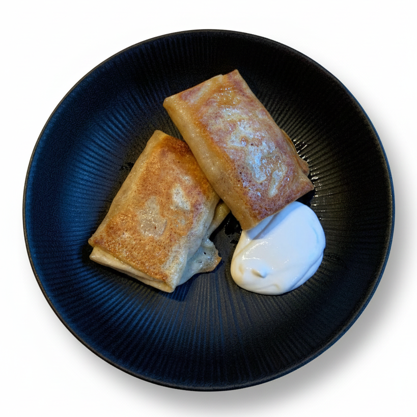 Bliny mit Quark image