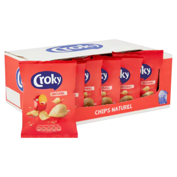 Zakje Croky Naturel Chips image