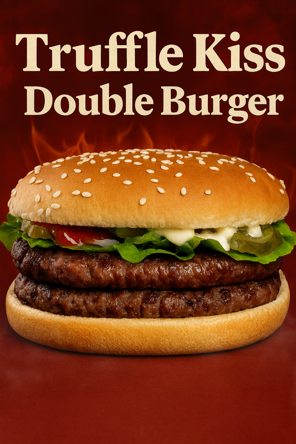Truffle Kiss Double Burger image