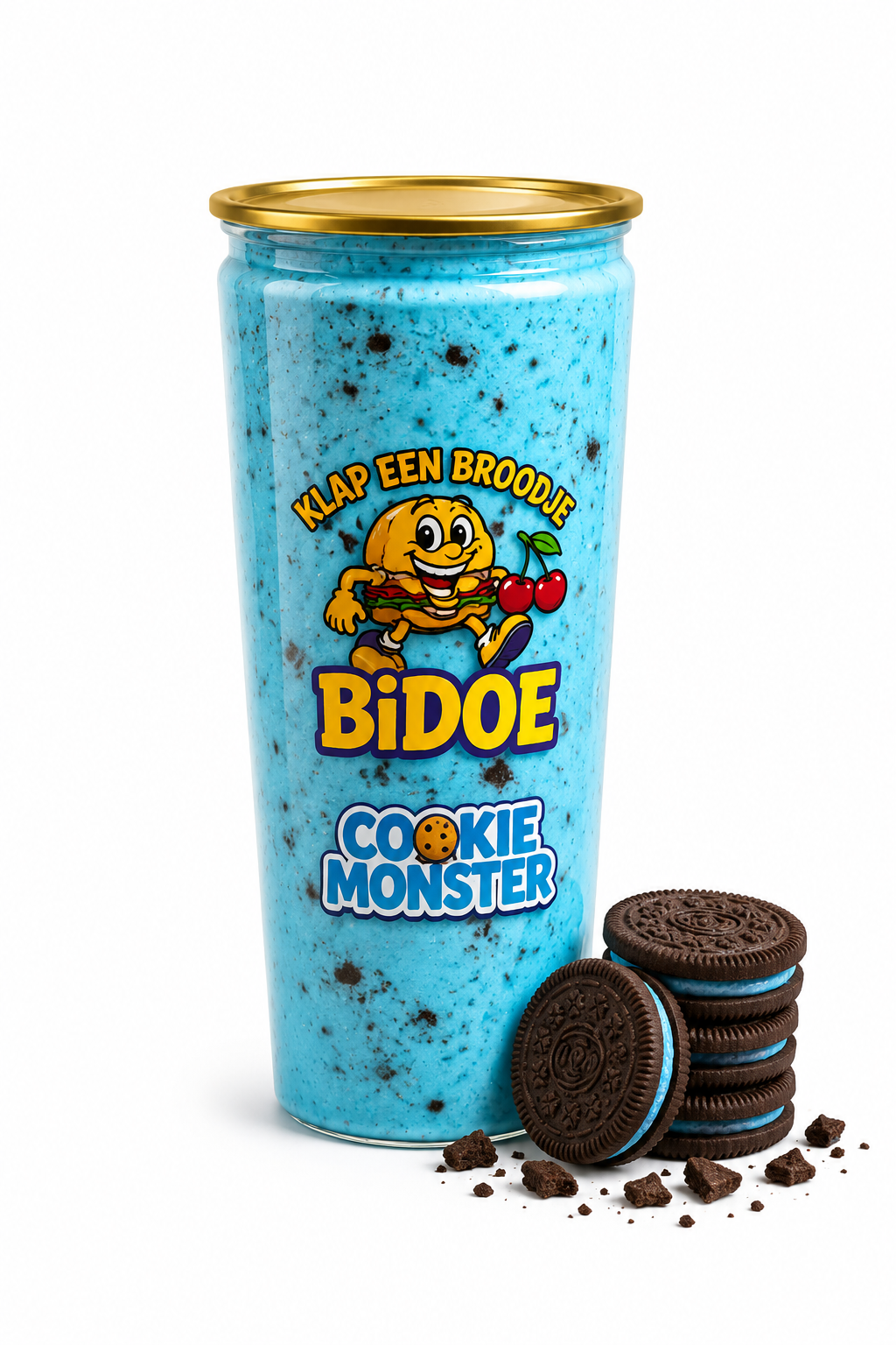 Milkshake blue dragon image