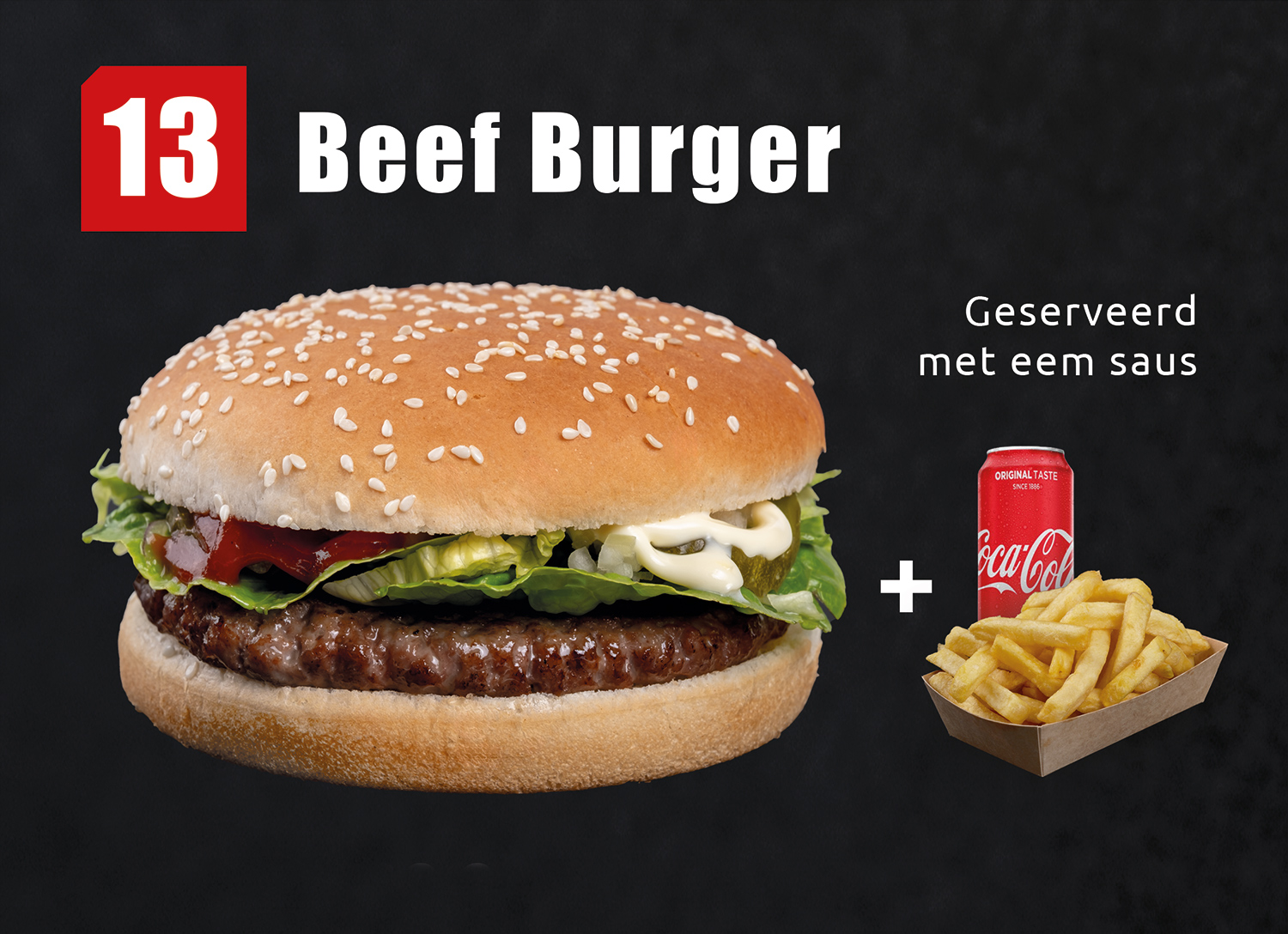 Menu-13 Beef Burger image