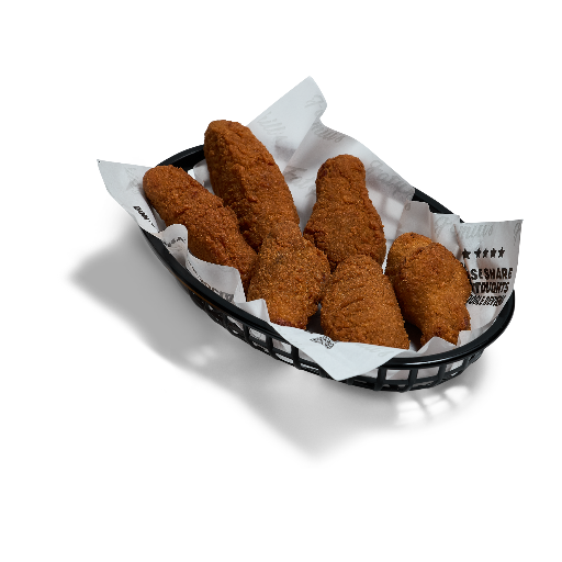 Battered hot wings (6 pcs) image