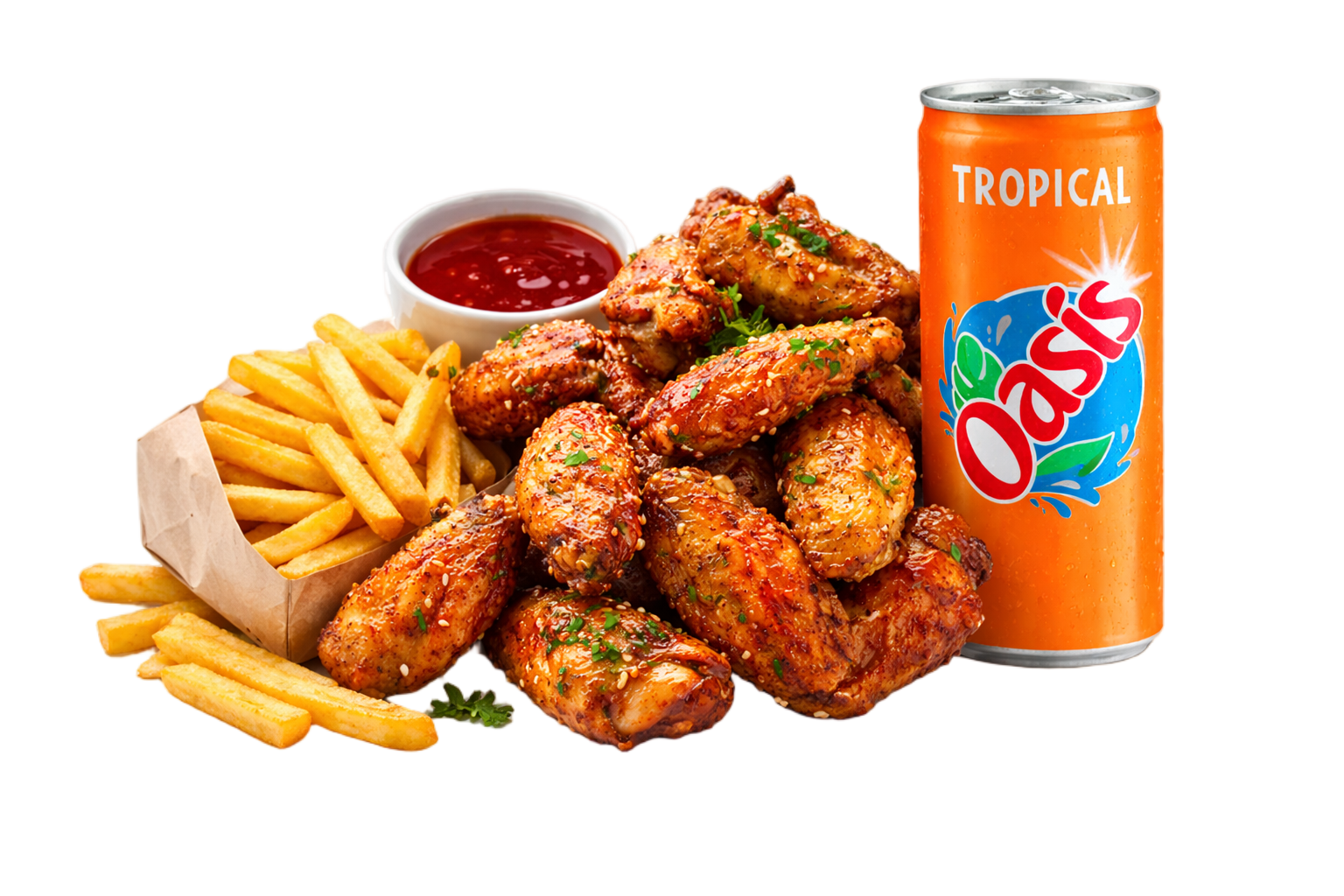 Chickenwings combi- deal (10 st.) image