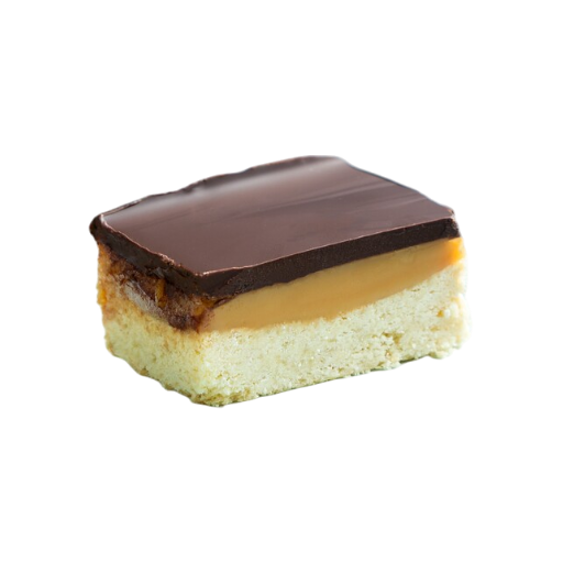 Caramel short Cake Gluten vrij image