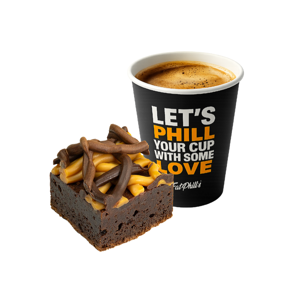 PhillsBrownie + Hot Drink image