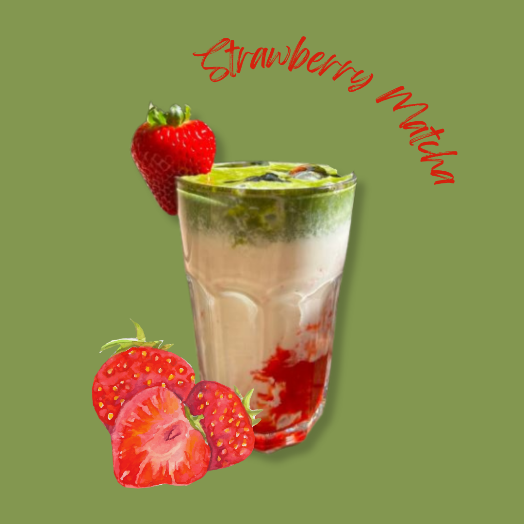 🍹Strawberry Matcha image