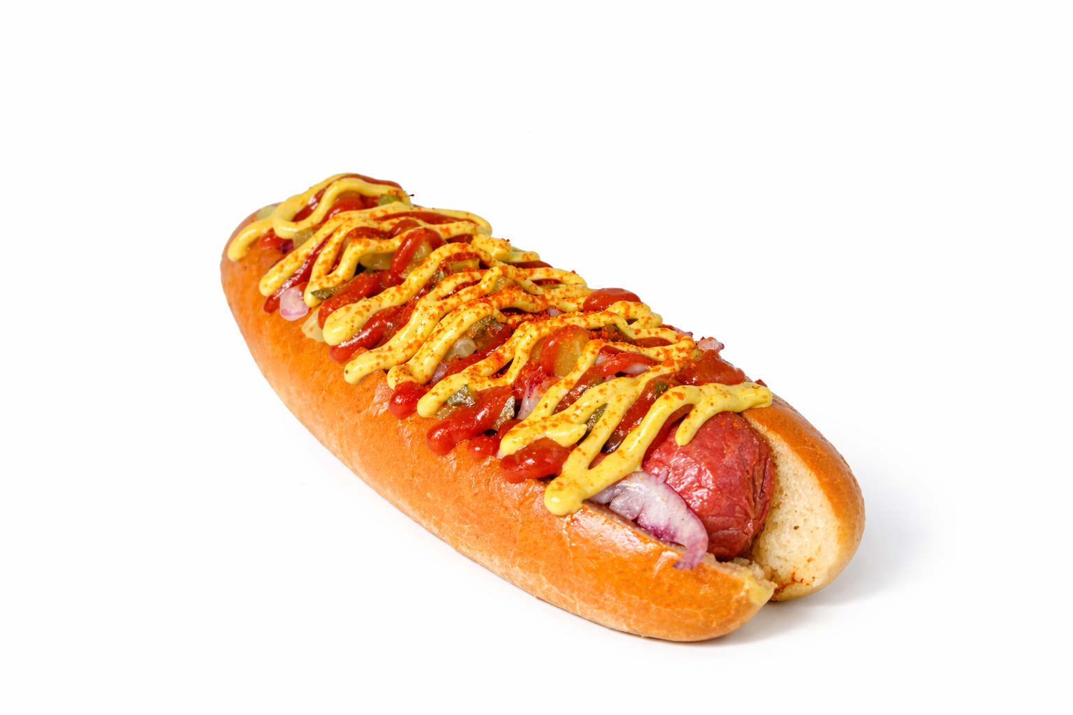Chicago-style hotdog image