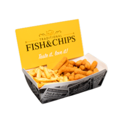Fish and chips visfriet image